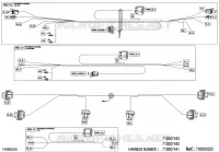 08- ARNÉS ELÉCTRICO - FRONT WIRING HARNESS - 710007442