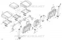 ASIENTO - REAR SECTION