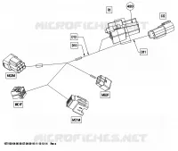 ARNÉS ELÉCTRICO, PARTE DELANTERA