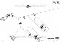 08- ARNÉS ELÉCTRICO - CONSOLE WIRING HARNESS - 710008434