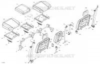 ASIENTO - REAR SECTION