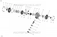 04- DRIVE - FRONT - DIFFERENTIAL PARTS - WITH ABS SYSTEM