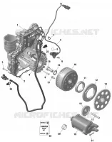 01- ROTAX - MAGNETO AND ARNÉS ELÉCTRICO STARTER