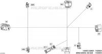 08- ARNÉS ELÉCTRICO - REAR BOX WIRING HARNESS - 710009559