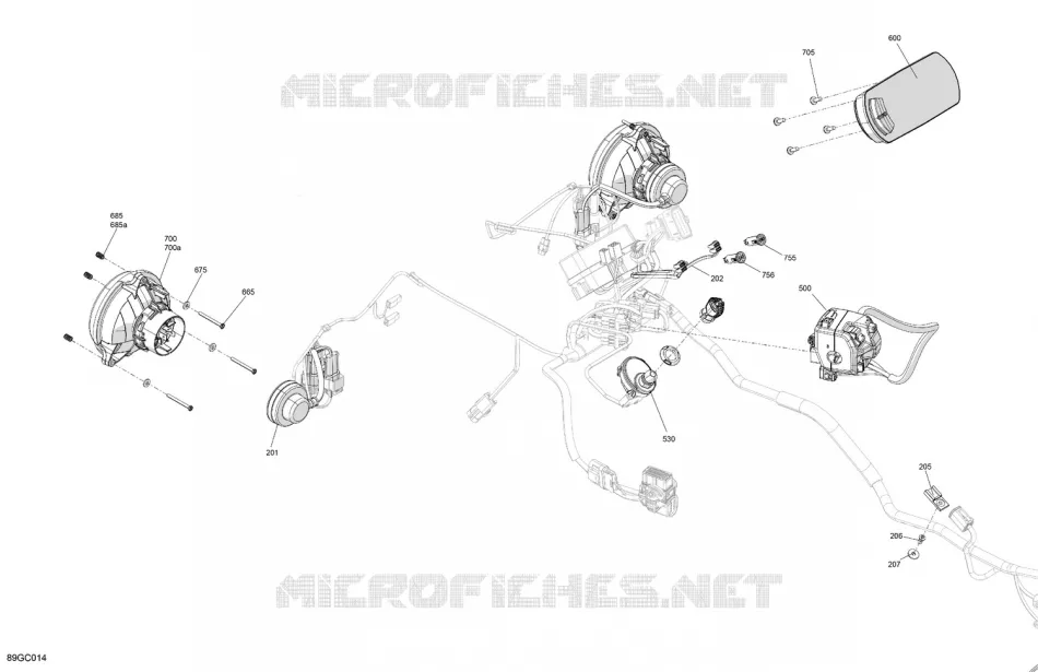 08- ARNÉS ELÉCTRICO - FRONT SECTION