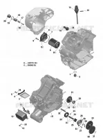 01- ROTAX - LUBRIFICATION DU MOTEUR