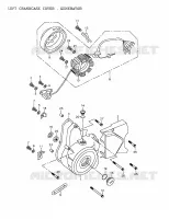 TAPA MOTOR IZQUIERDA,GENERADOR