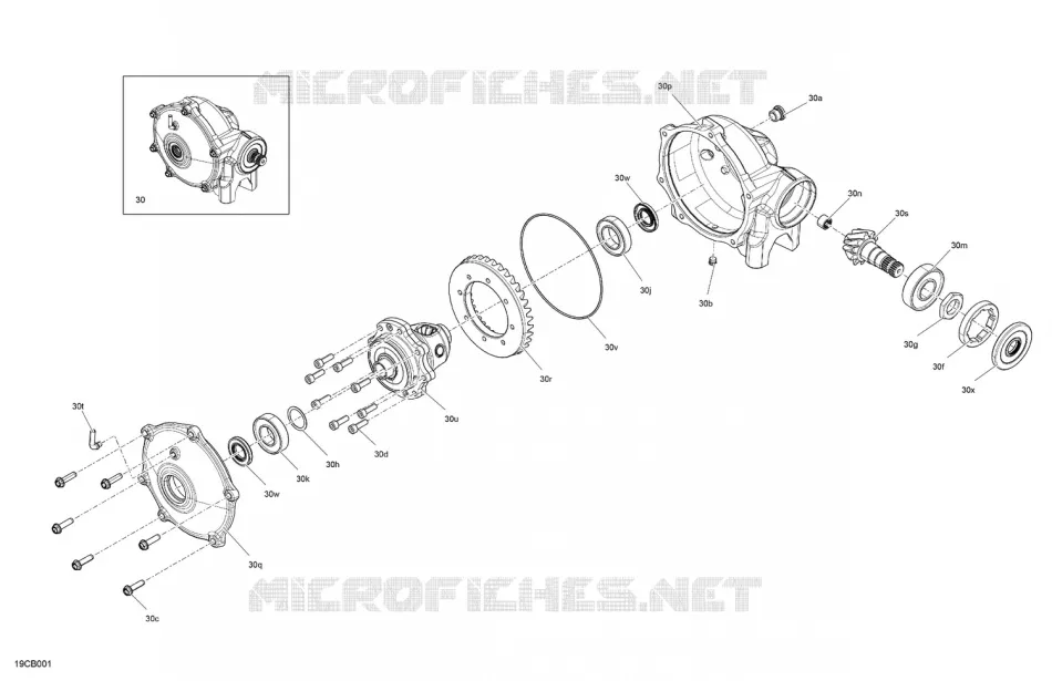 04- DRIVE - FRONT - DIFFERENTIAL PARTS