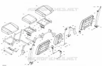 Asiento - Sección delantera  - XT