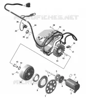 01- ROTAX - MAGNETO AND ARNÉS ELÉCTRICO STARTER
