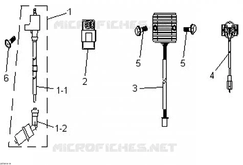 Luces traseras y Componentes eléctricos