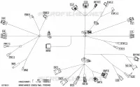 08- ARNÉS ELÉCTRICO - CONSOLE WIRING HARNESS - 710008430