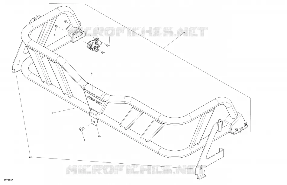 Kit limitador de puerta trasera