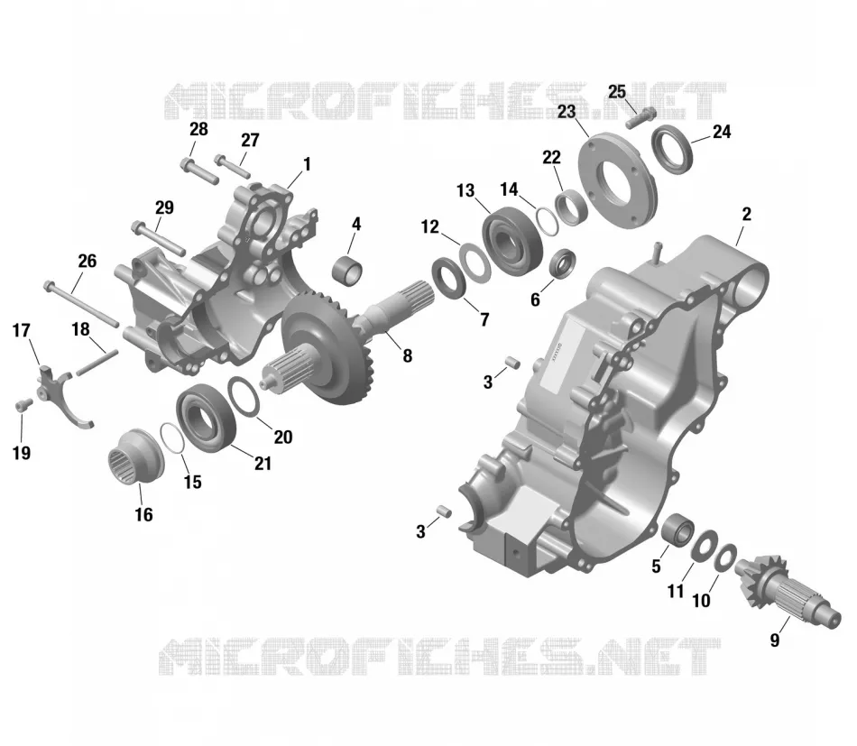 01- ROTAX - GEARBOX 1