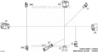 08- ARNÉS ELÉCTRICO - REAR BOX WIRING HARNESS - 710009559