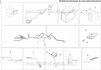 Luces traseras y Componentes eléctricos