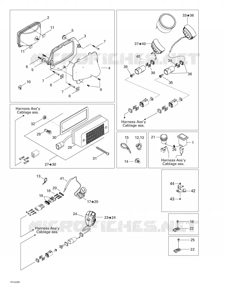 MAZO DE CABLEADO PRINCIPAL