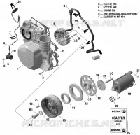 Motor - MAGNETO / Arrancador eléctrico