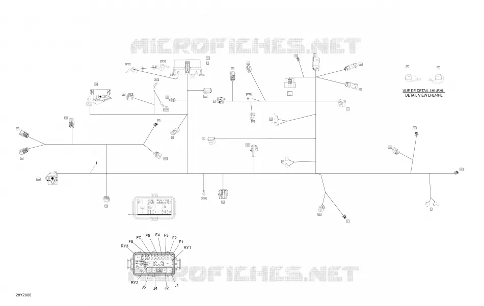 Arnés eléctrico - Arnés principal