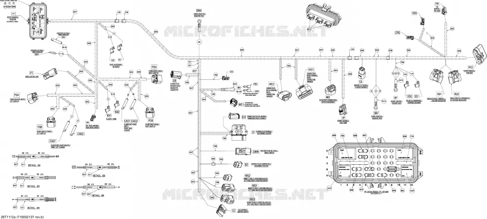 MAZO DE CABLEADO PRINCIPAL