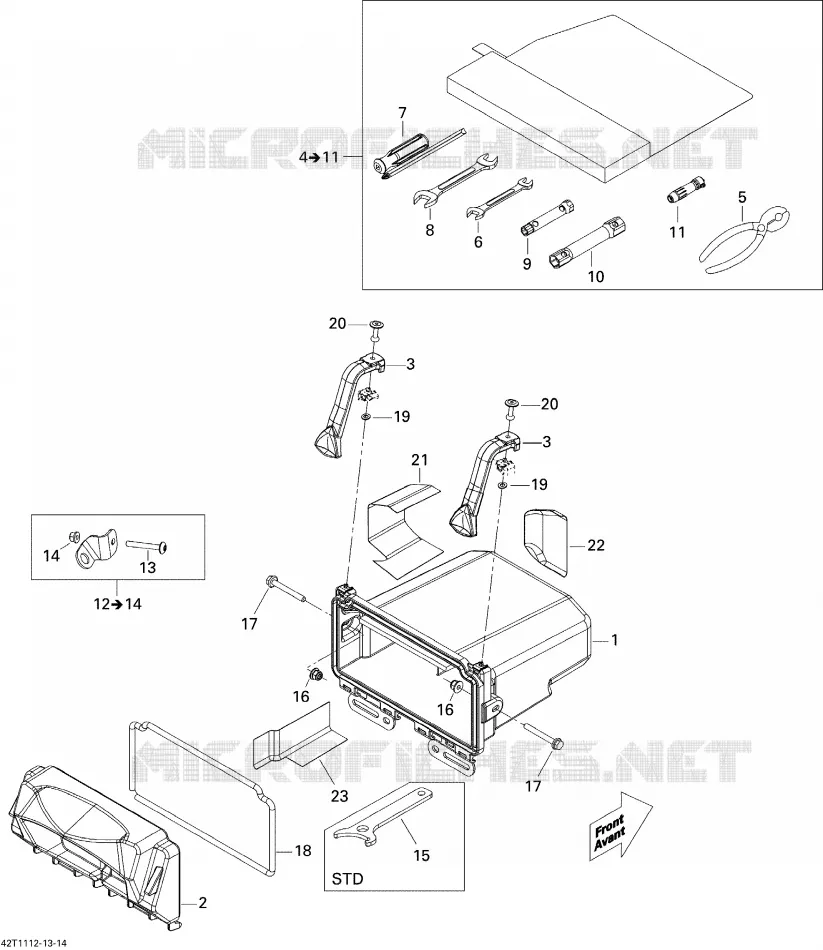Caja de carga trasera
