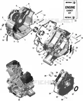 Motor - CARTERES CIGÜEÑAL
