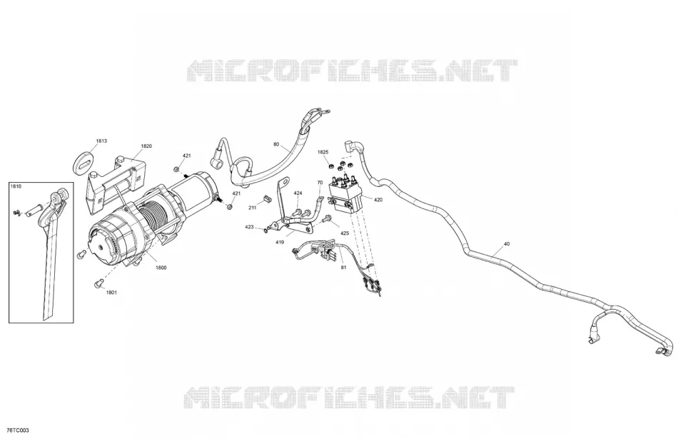 08- ARNÉS ELÉCTRICO - WINCH