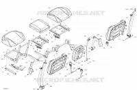 Asiento - Sección delantera  - XMR