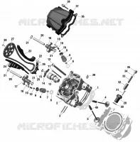 Motor - CULATA, delantera