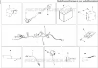 Luces traseras y Componentes eléctricos