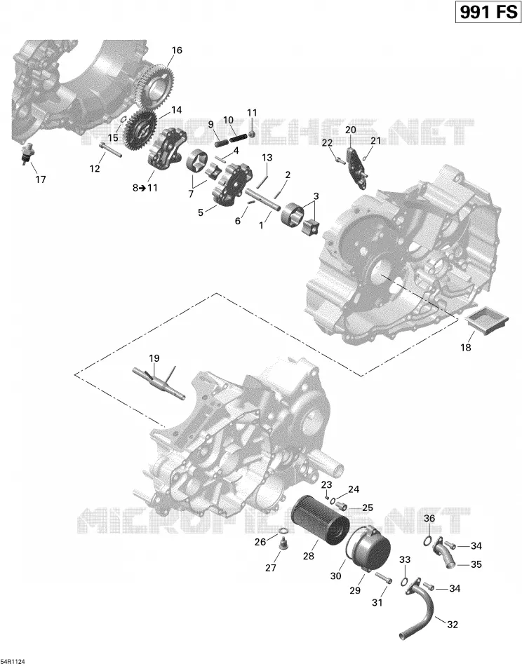 Lubricación del motor