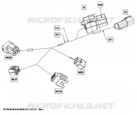 ARNÉS ELÉCTRICO, PARTE DELANTERA