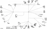 08- ARNÉS ELÉCTRICO - CONSOLE WIRING HARNESS - 710008430