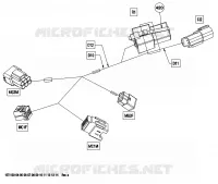 ARNÉS ELÉCTRICO, PARTE DELANTERA