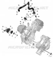 01- ROTAX - REFROIDISSEMENT MOTEUR