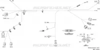 08- ARNÉS ELÉCTRICO - WIRING VOLTAGE REGULATOR - 710008410