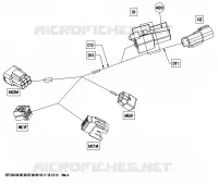 ARNÉS ELÉCTRICO, PARTE DELANTERA
