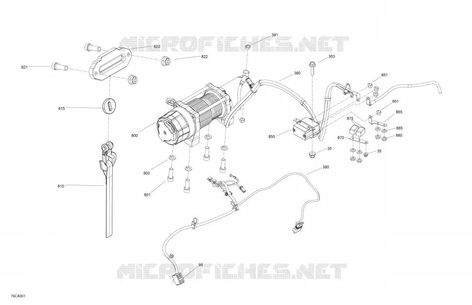 Eléctrico - cabrestante