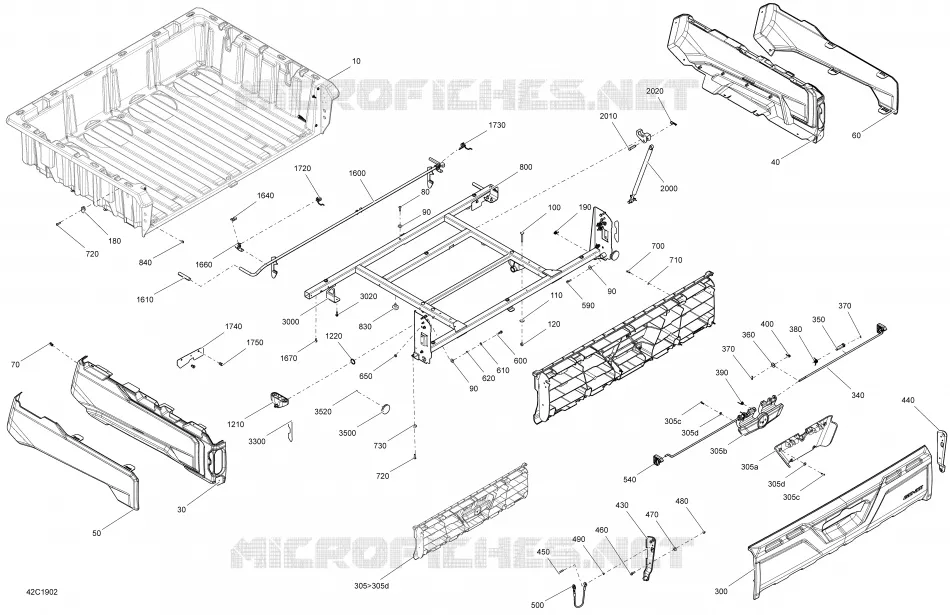 Caja de carga trasera