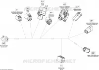 Compresor de aire del arnés eléctrico