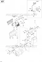 ARNÉS ELÉCTRICO, PARTE DELANTERA