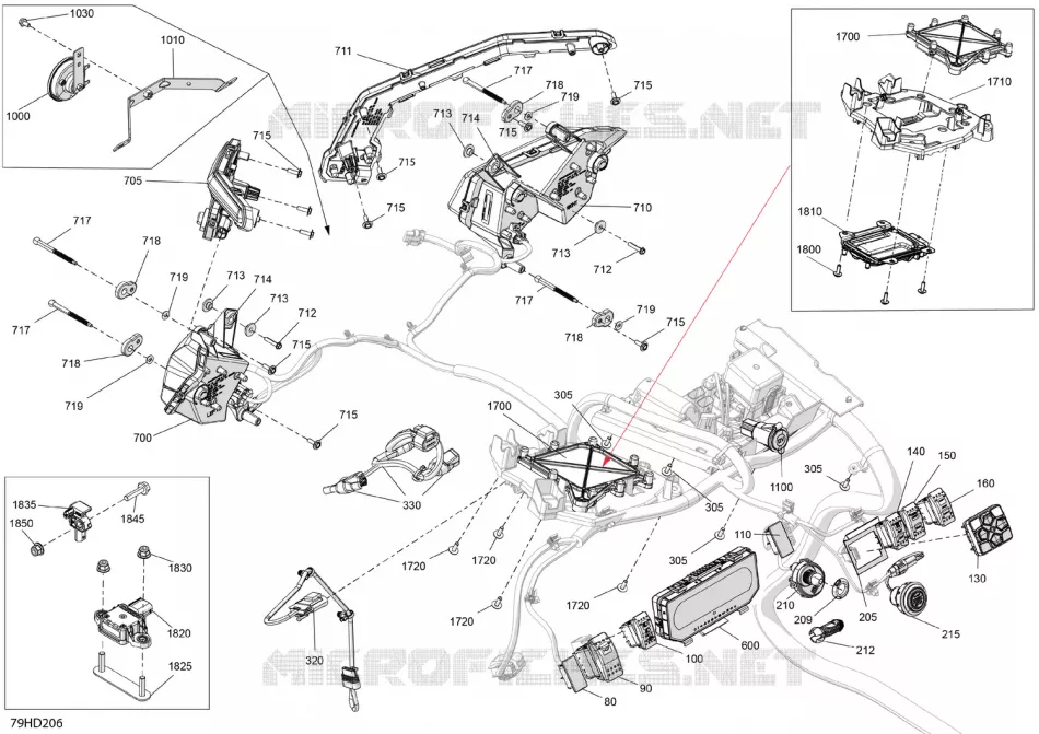 08- ARNÉS ELÉCTRICO - FRONT SECTION