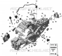 01- ROTAX - GEARBOX ASSY