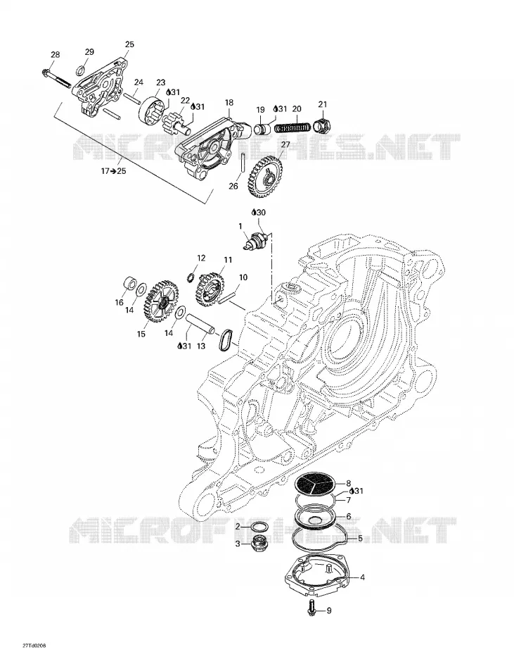 Lubricación del motor