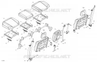 ASIENTO - REAR SECTION
