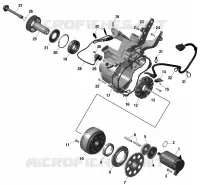 Magneto y arrancador eléctrico