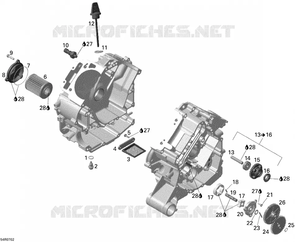 Lubricación del motor