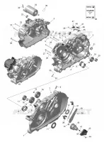 Motor - CARTERES CIGÜEÑAL