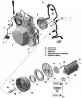 Motor - MAGNETO / Arrancador eléctrico
