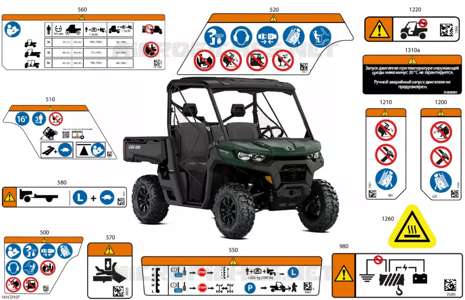 07- BODY - WARNING DECALS